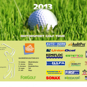 Čtvrtý turnaj Motorsport golf tour 2013